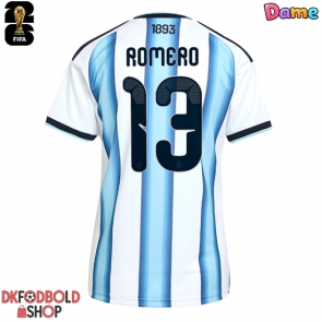 Argentina Cristian Romero #13 Hjemmebanetrøje Dame VM 2026 Kort ærmer